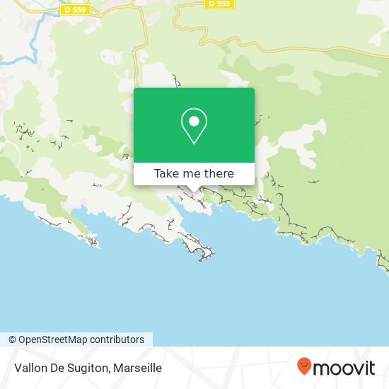 Mapa Vallon De Sugiton