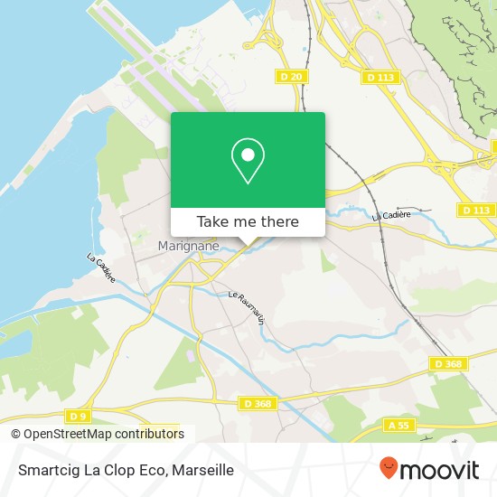 Smartcig La Clop Eco map