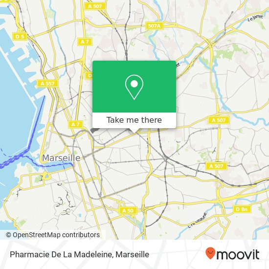 Pharmacie De La Madeleine map