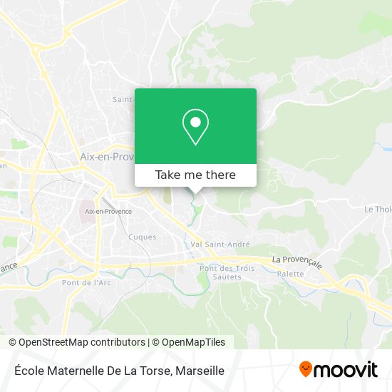 École Maternelle De La Torse map