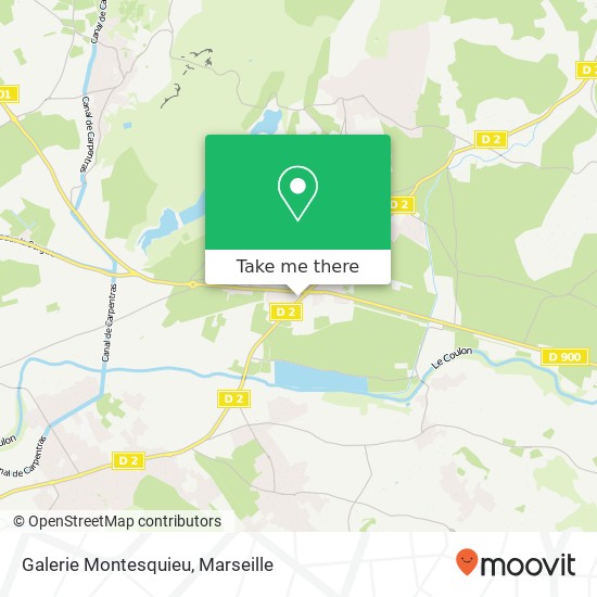 Galerie Montesquieu map