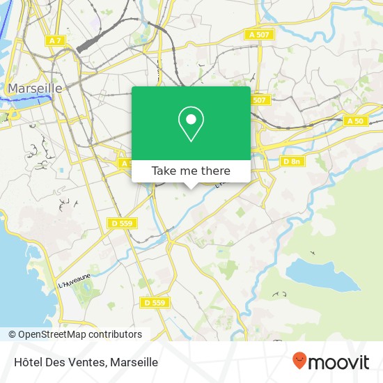 Hôtel Des Ventes map