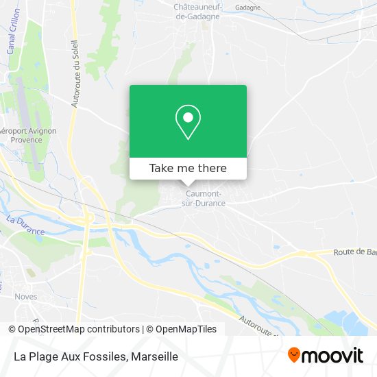 La Plage Aux Fossiles map