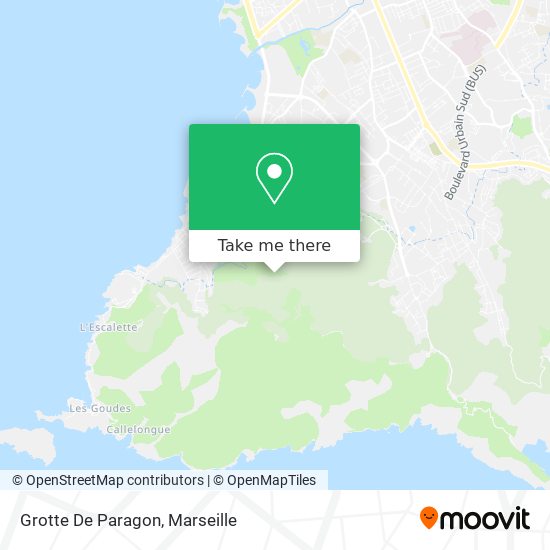 Grotte De Paragon map