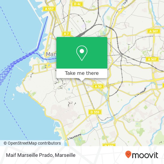 Mapa Maif Marseille Prado