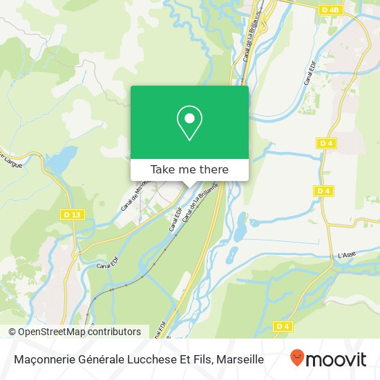 Maçonnerie Générale Lucchese Et Fils map