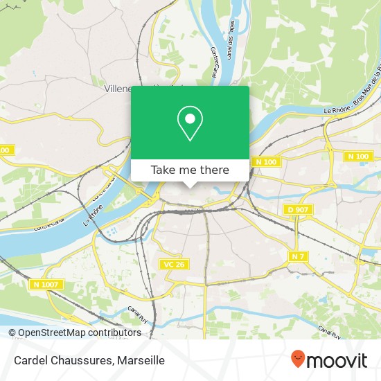 Cardel Chaussures map