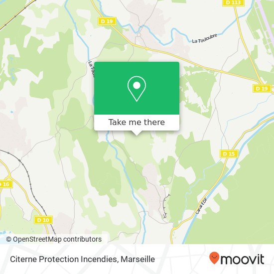 Citerne Protection Incendies map