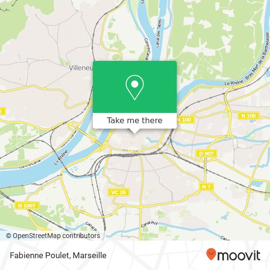 Mapa Fabienne Poulet