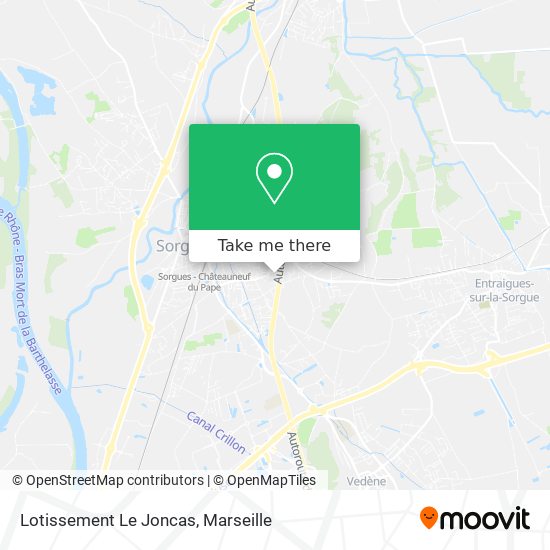 Lotissement Le Joncas map