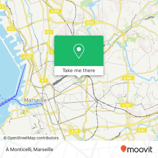 Mapa À Monticelli