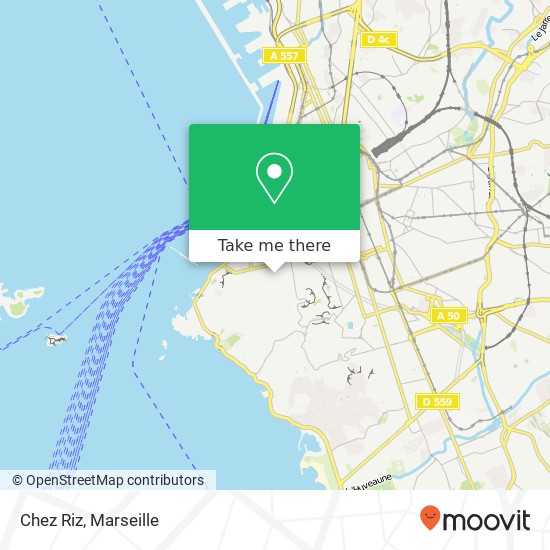 Chez Riz map