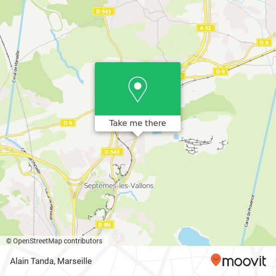 Alain Tanda map