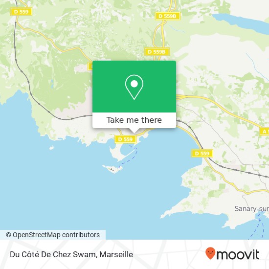 Du Côté De Chez Swam map