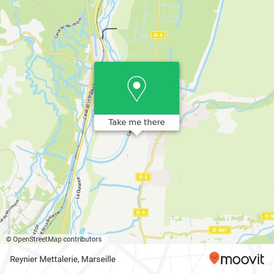 Mapa Reynier Mettalerie