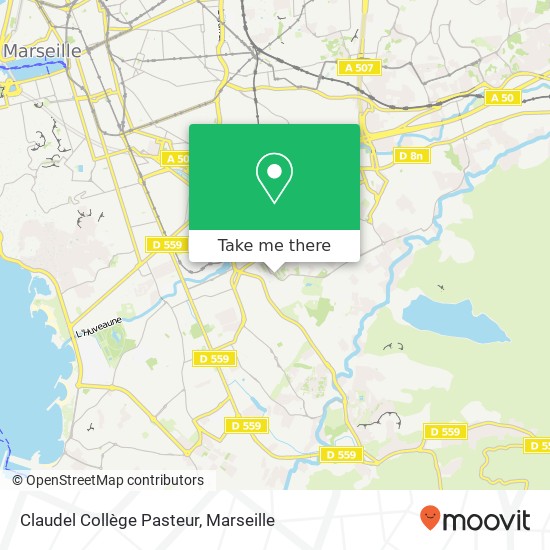 Mapa Claudel Collège Pasteur