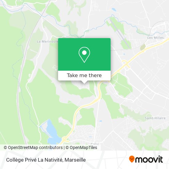 Collège Privé La Nativité map