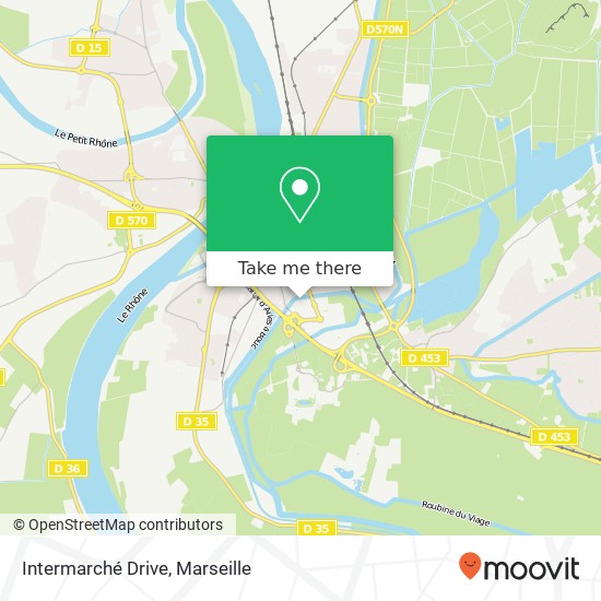 Intermarché Drive map