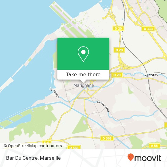 Mapa Bar Du Centre