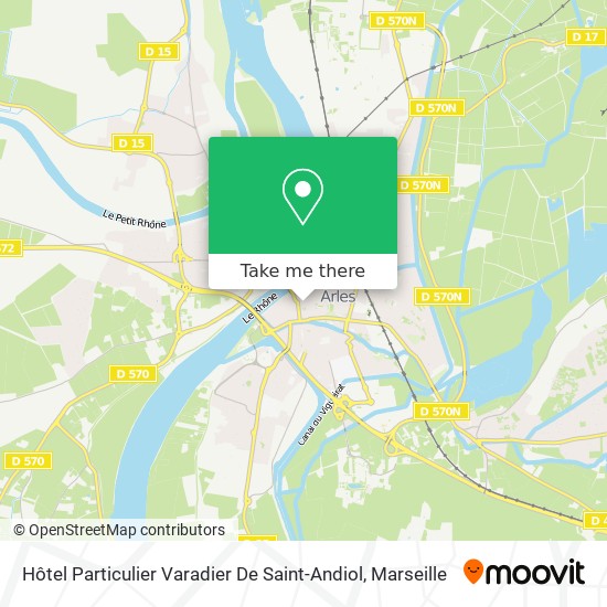 Hôtel Particulier Varadier De Saint-Andiol map