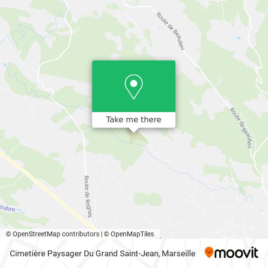 Cimetière Paysager Du Grand Saint-Jean map