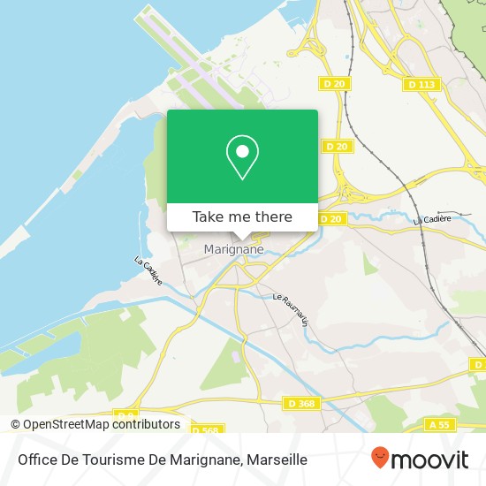 Office De Tourisme De Marignane map