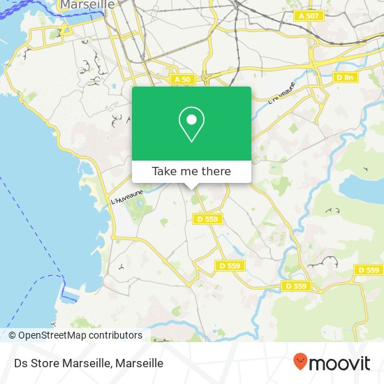 Mapa Ds Store Marseille