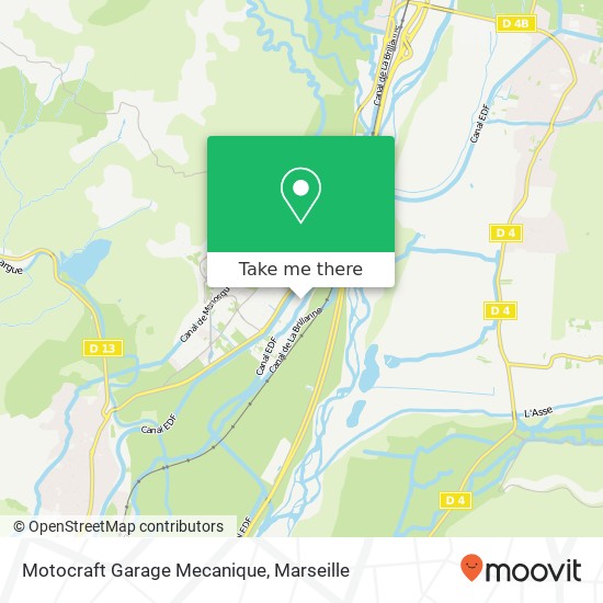 Motocraft Garage Mecanique map