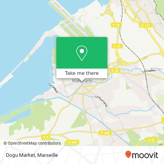 Mapa Dogu Market