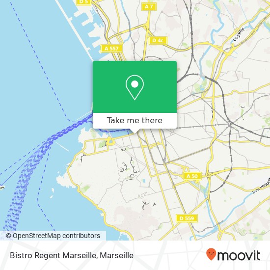 Bistro Regent Marseille map