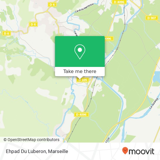 Mapa Ehpad Du Luberon