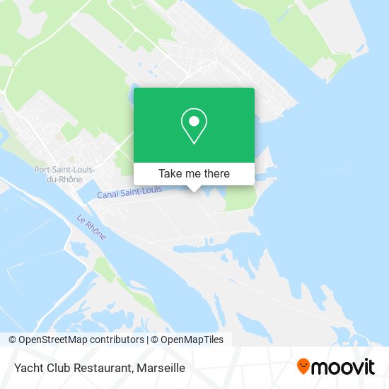 Mapa Yacht Club Restaurant