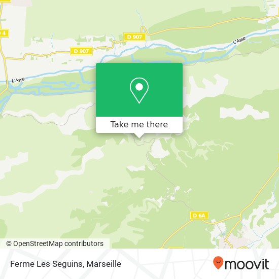 Ferme Les Seguins map