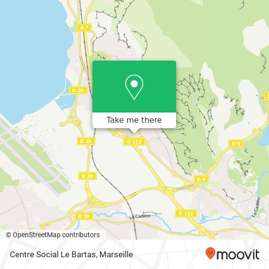 Centre Social Le Bartas map