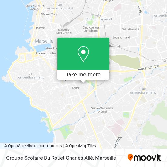 Groupe Scolaire Du Rouet Charles Allé map