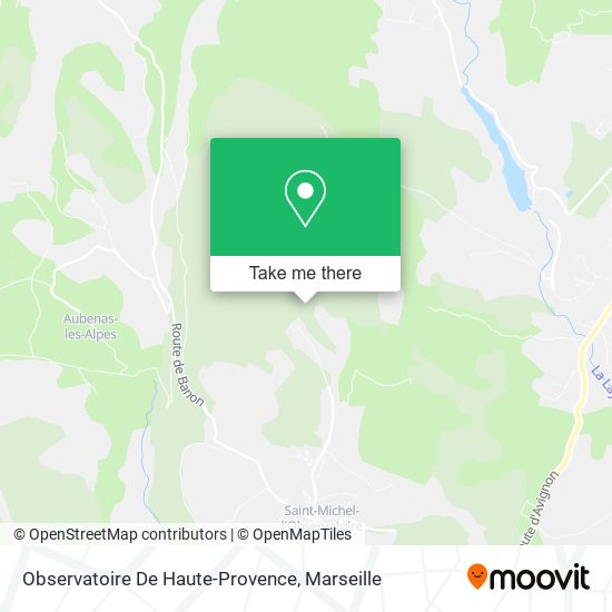 Observatoire De Haute-Provence map