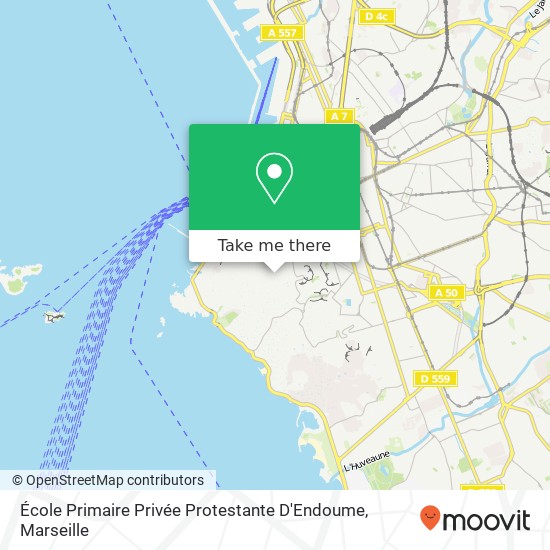 École Primaire Privée Protestante D'Endoume map