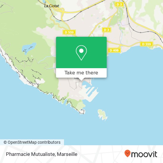 Mapa Pharmacie Mutualiste