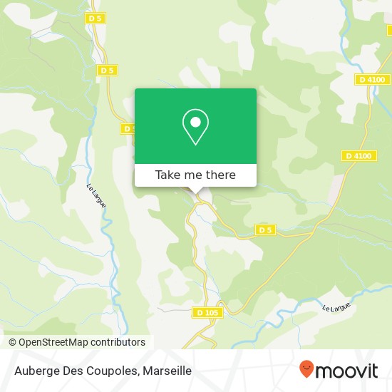 Auberge Des Coupoles map