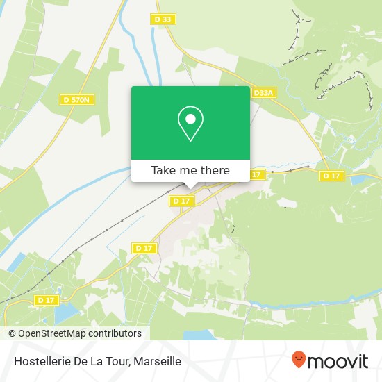 Hostellerie De La Tour map