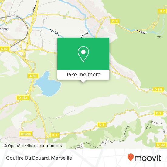 Mapa Gouffre Du Douard