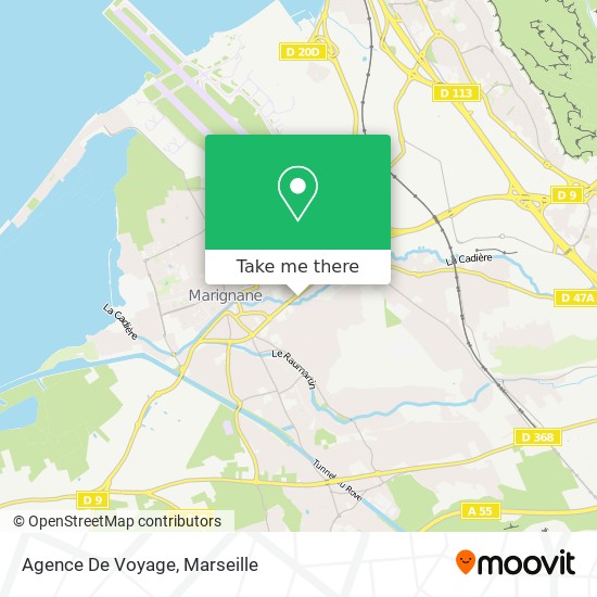 Agence De Voyage map