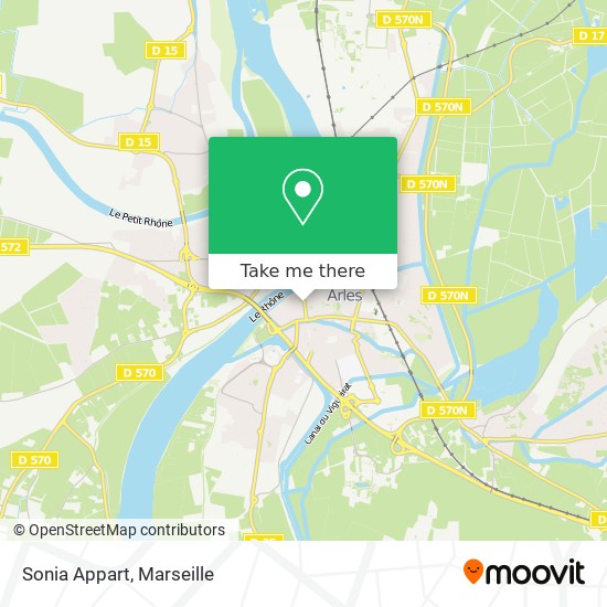 Sonia Appart map