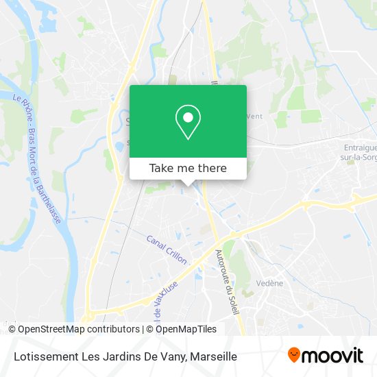 Lotissement Les Jardins De Vany map