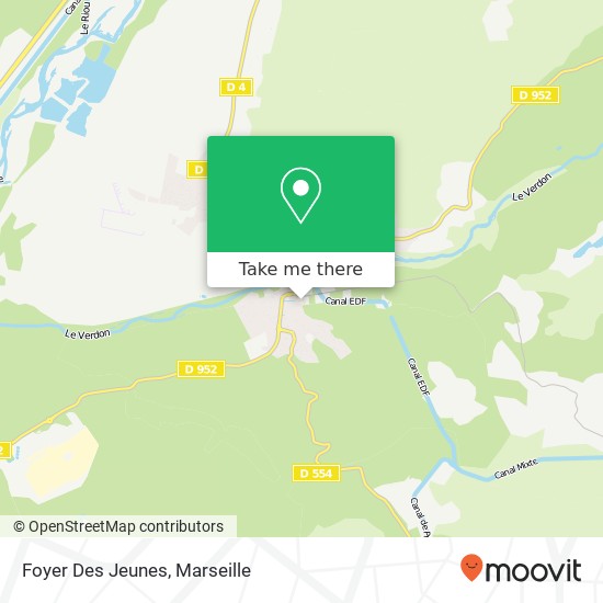 Mapa Foyer Des Jeunes