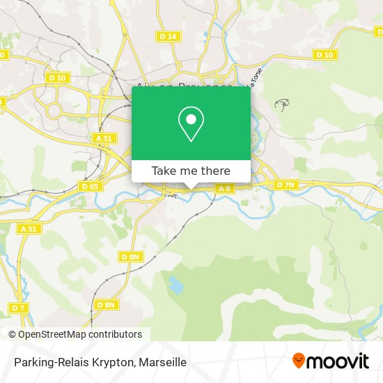 How To Get To Parking Relais Krypton In Aix En Provence By Bus Or Light Rail