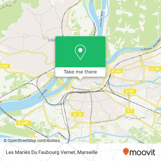Les Mariés Du Faubourg Vernet map