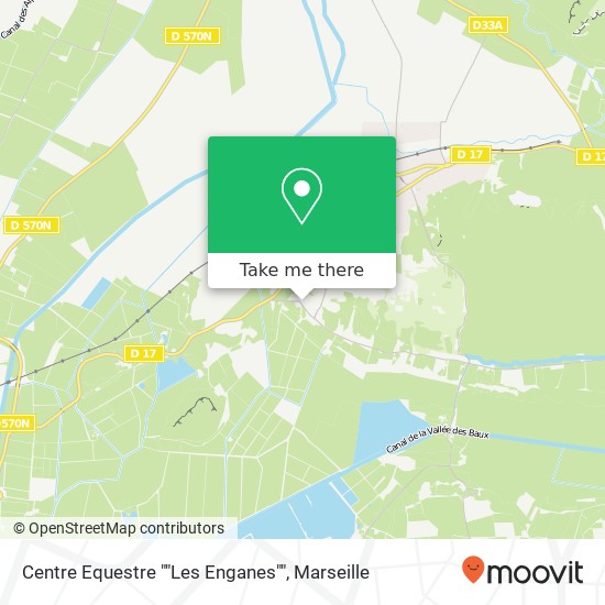 Centre Equestre ""Les Enganes"" map
