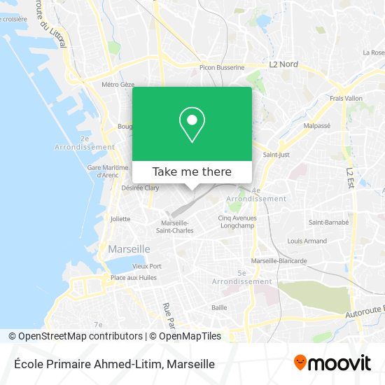 École Primaire Ahmed-Litim map