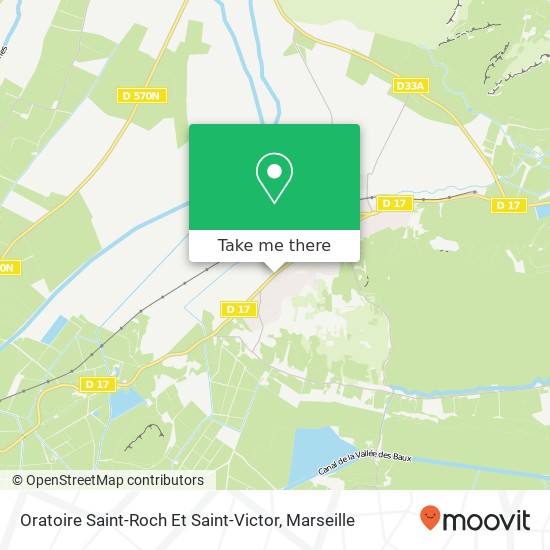 Oratoire Saint-Roch Et Saint-Victor map